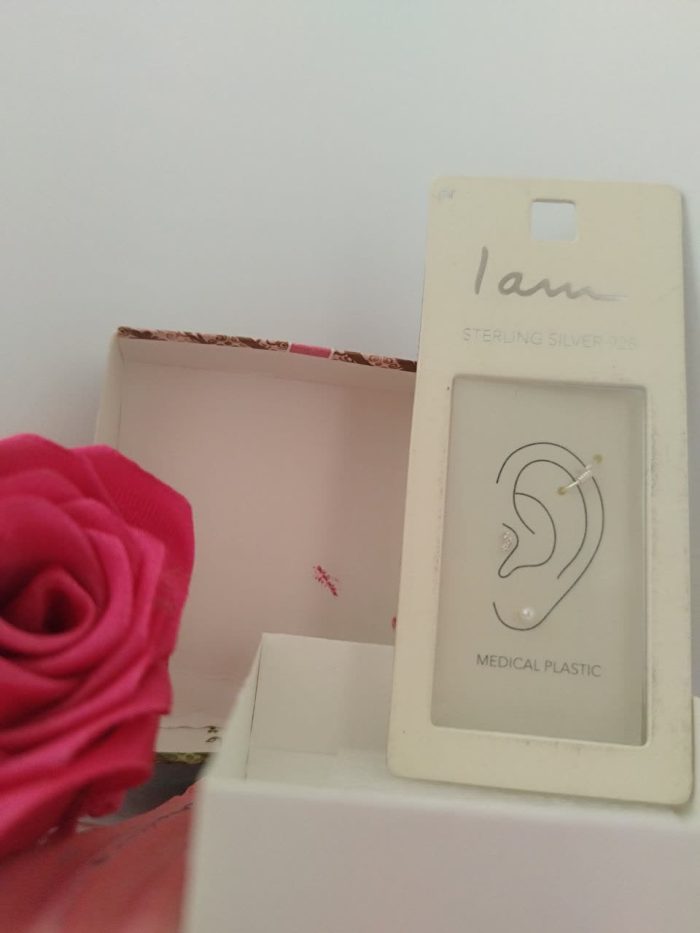 ست گوشواره و پیرسینگ نقره