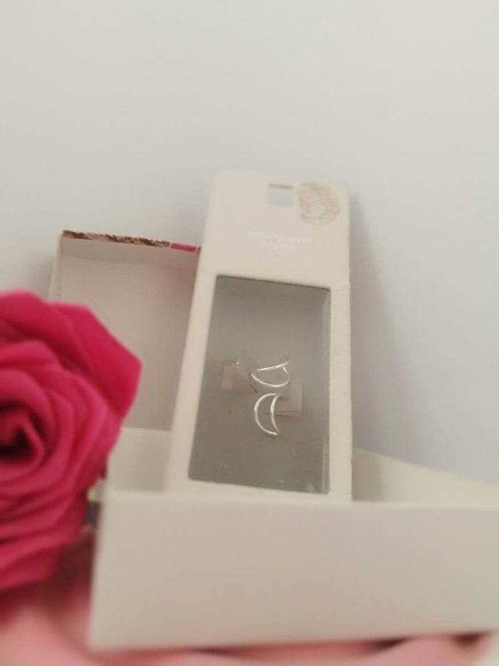 photo23057335826 گوشواره نقره طرح ماه