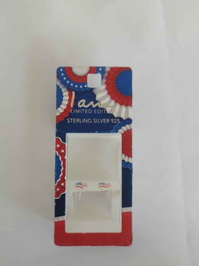 گوشواره میخی نقره