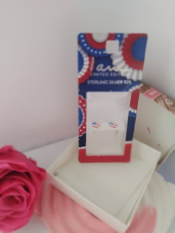 گوشواره میخی نقره