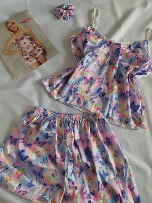 ست ساتن پروانه