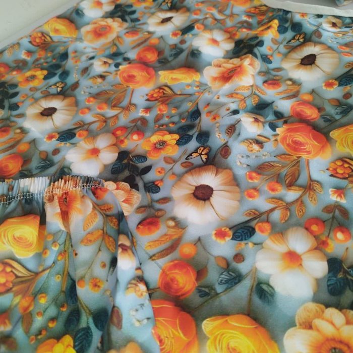 ست سه تیکه گلدار