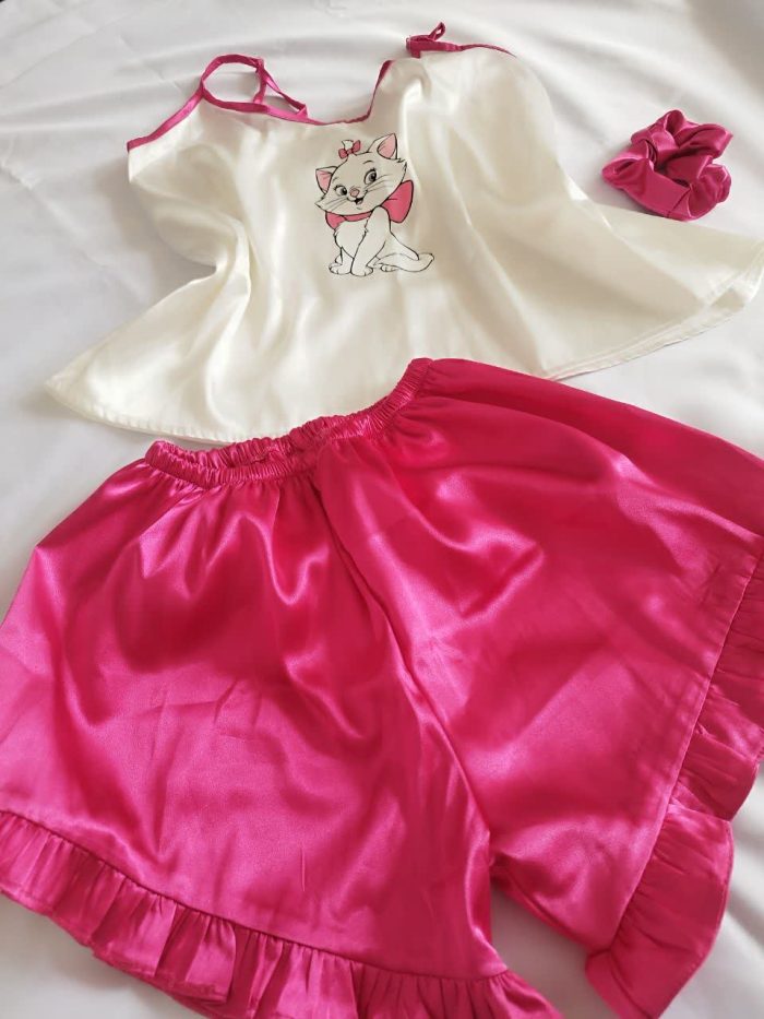 ست ساتن گربه اشرافی