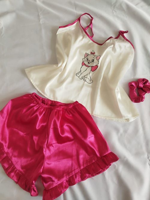 ست ساتن گربه اشرافی